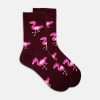 Flamingo Pink Socks